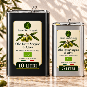OSCAR – Olio EVO Biologico in Latta | Parco San Gregorio